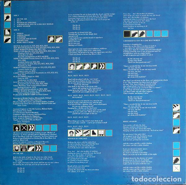Discos de vinilo: Peter Gabriel, Peter Gabriel - LP - Foto 8