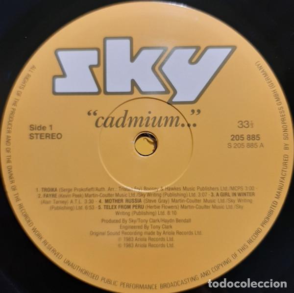 Discos de vinilo: Sky, Cadmium... - LP - Foto 3