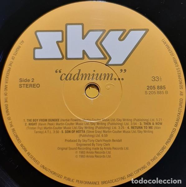 Discos de vinilo: Sky, Cadmium... - LP - Foto 4