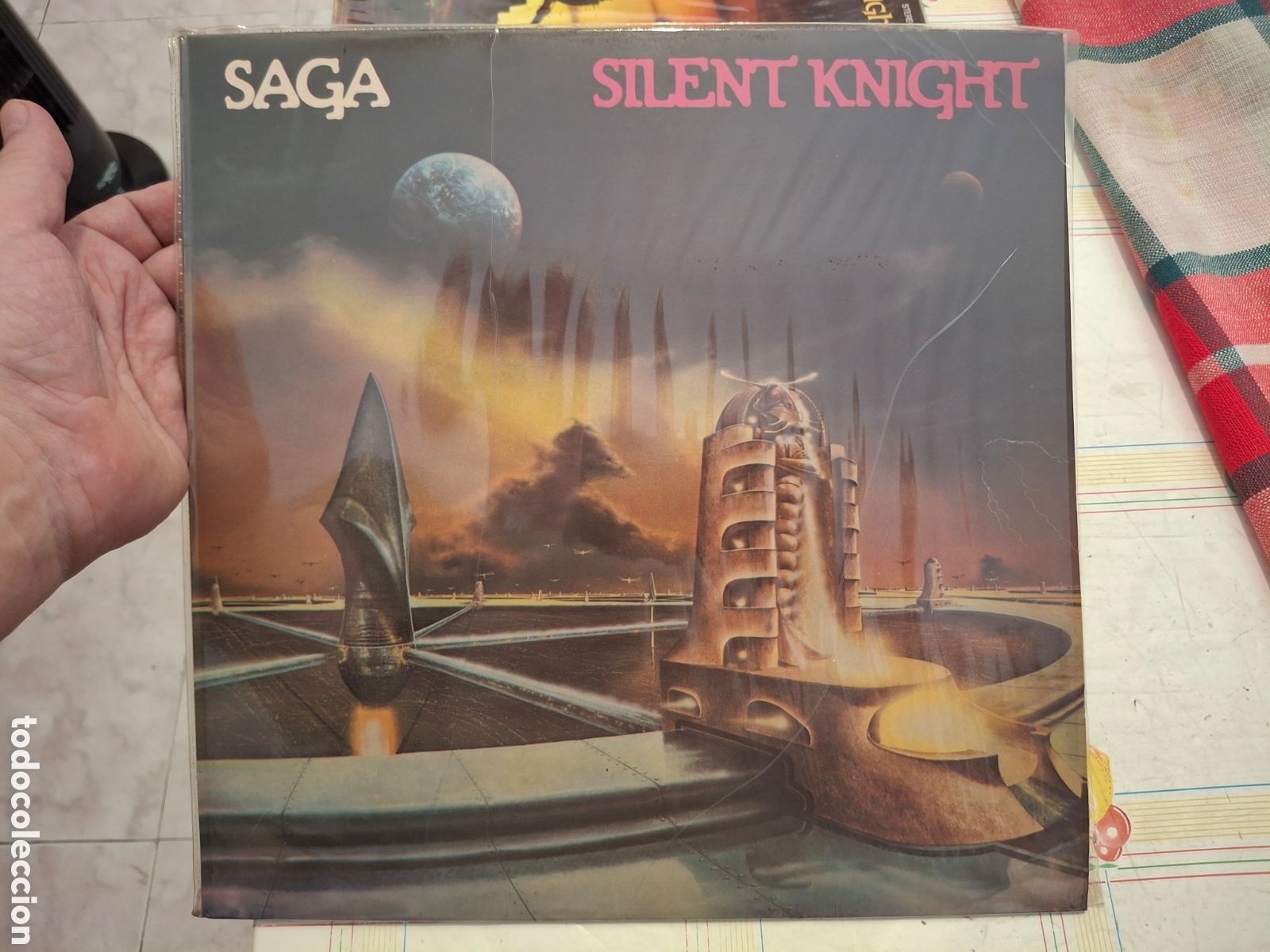 Discos de vinilo: L.P. - Disco de vinilo - Saga - Silent Knight - Rock Estilo: Pop Rock, Arena Rock, Prog Rock