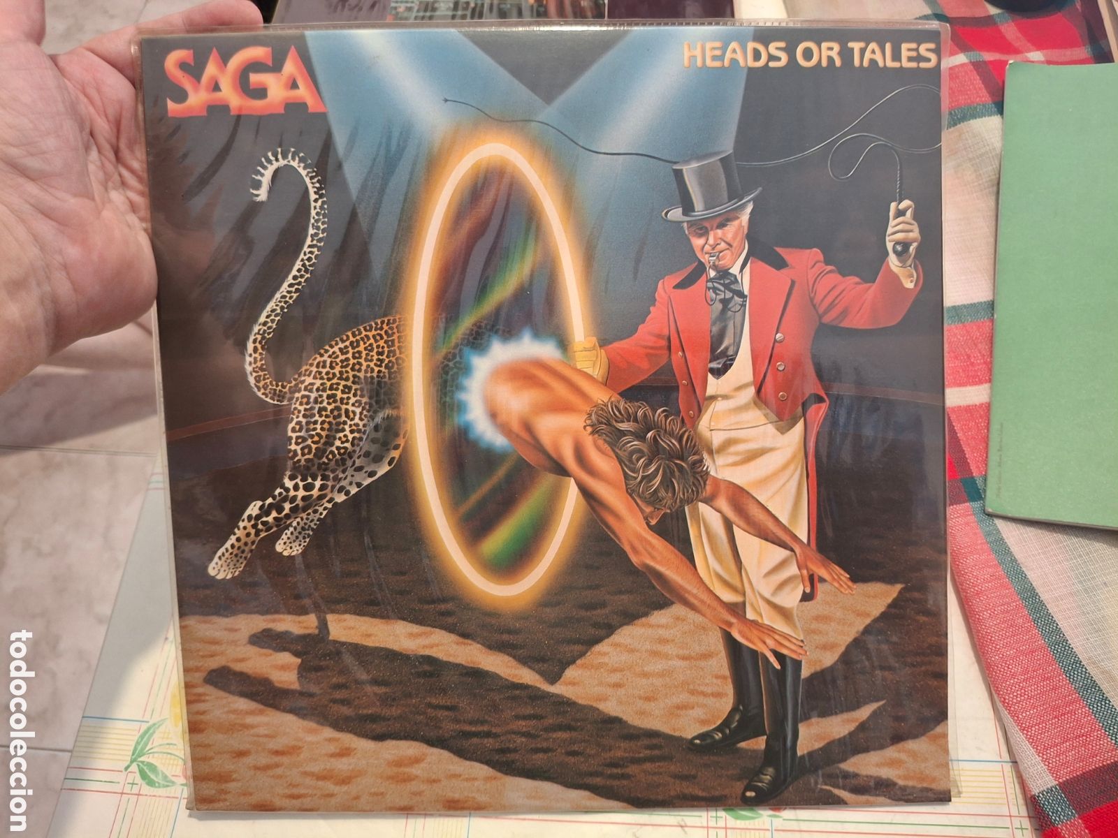 Discos de vinilo: L.P. - Disco de vinilo - Saga - Heads Or Tales - Rock Estilo: Pop Rock, Arena Rock, Prog Rock