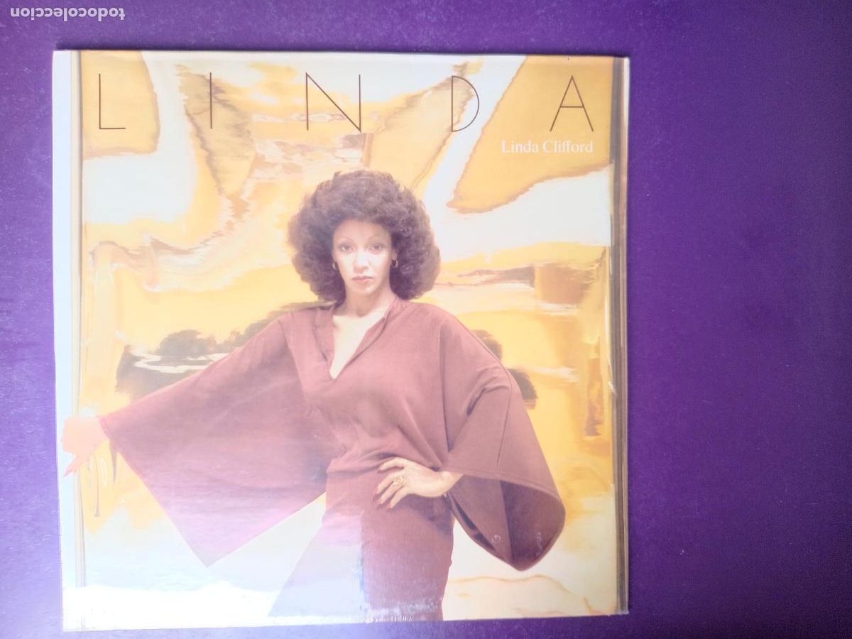 Discos de vinilo: Linda Clifford &lrm;&ndash; Linda - LP CURTOM 1977 - FUNK SOUL DISCO - PRECINTADO - EDICION USA