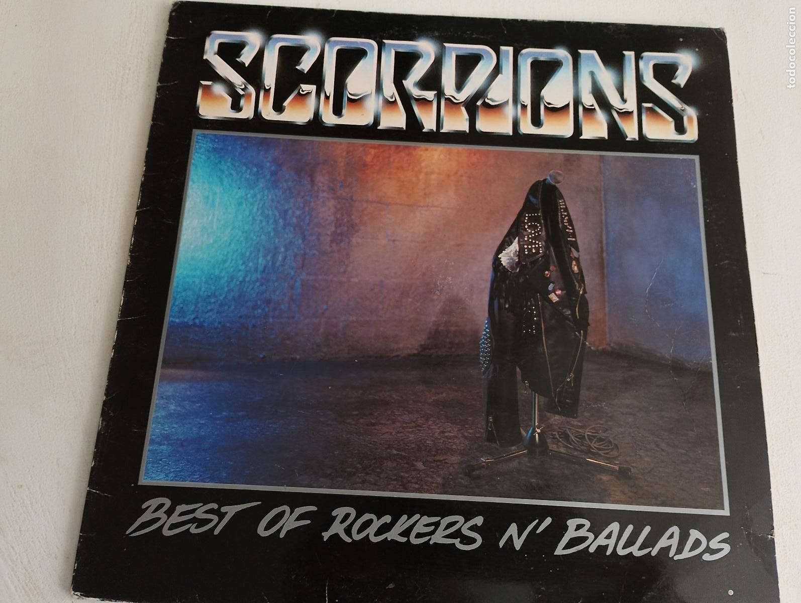 Discos de vinilo: Scorpions &ndash; Best Of Rockers N' Ballads, ed espa&ntilde;ola, contiene el encarte,1989,Rock, Heavy Metal