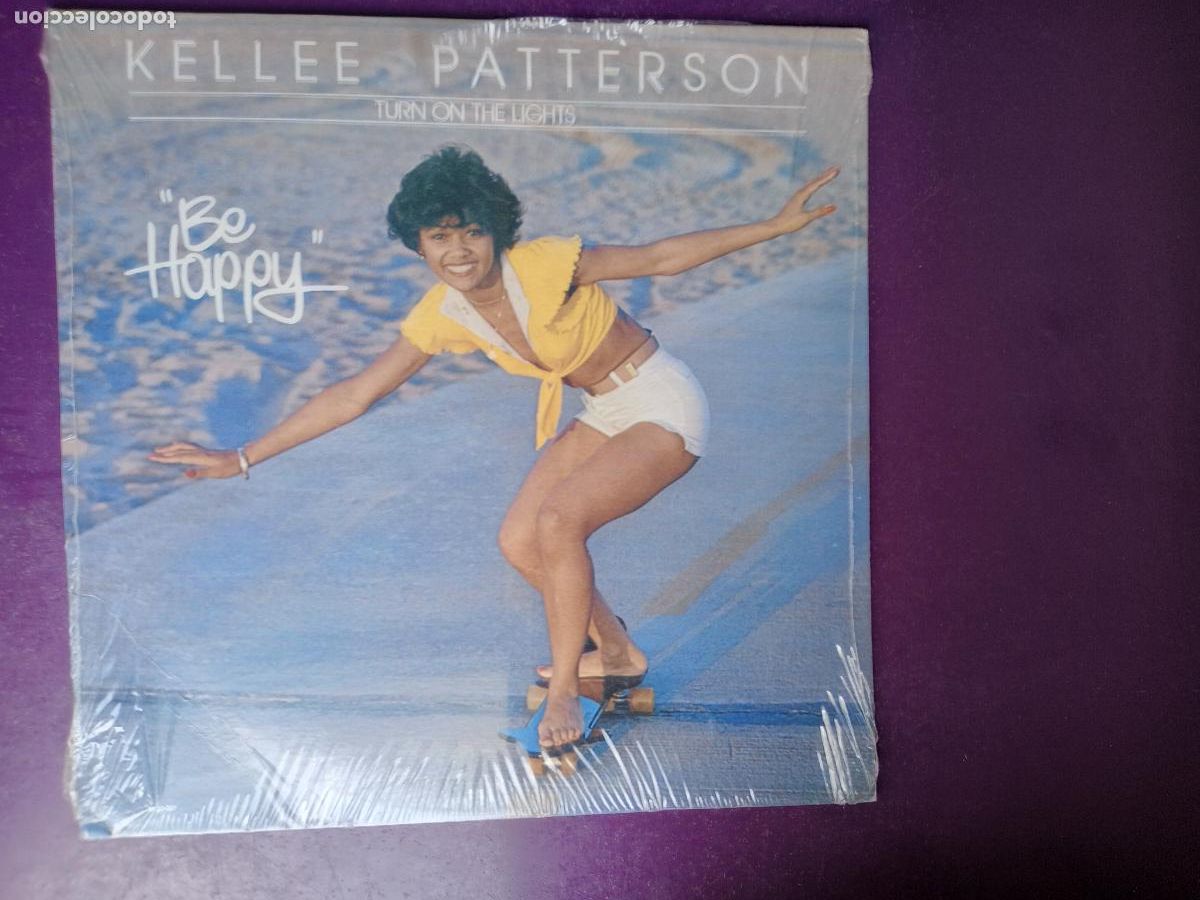 Discos de vinilo: Kellee Patterson &lrm;&ndash; Turn On The Lights - Be Happy - LP SHADDYBROOK 1977 PRECINTADO - DISCO FUNK