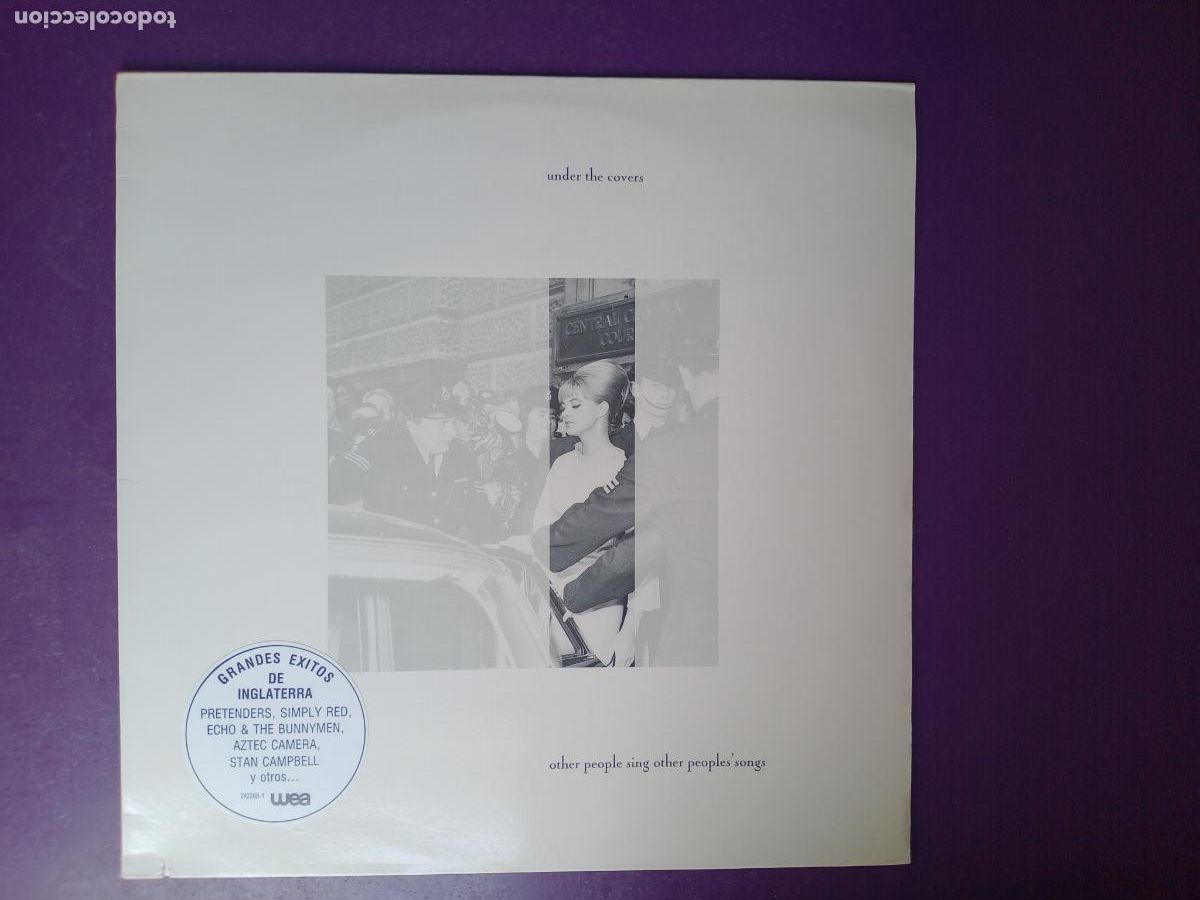 Discos de vinilo: Under The Covers - Other People Sing.. - LP WEA 1988 - ECHO BUNNYMEN, JESUS MARY CHAIN, AZTEC ETC