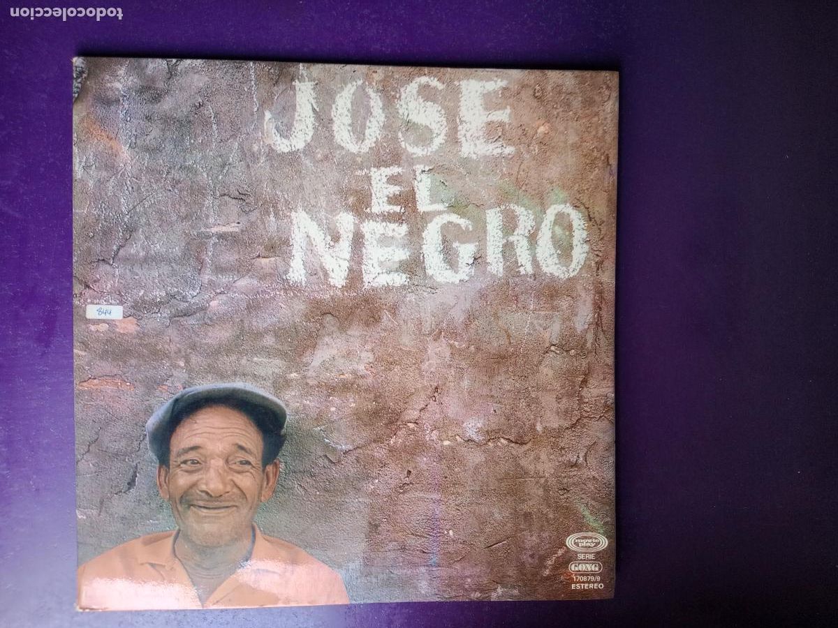 Discos de vinilo: Jose El Negro &ndash; Romances Y Otros Cantes - LP MOVIEPLAY 1976 - FLAMENCO