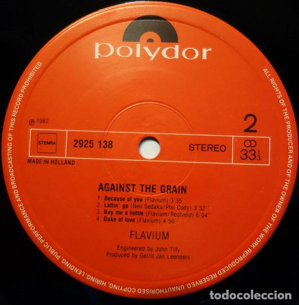 Discos de vinilo: Flavium, Against The Grain - LP - Foto 3