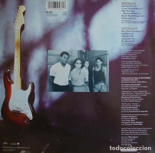 Discos de vinilo: Robert Cray, Strong Persuader - LP - Foto 2