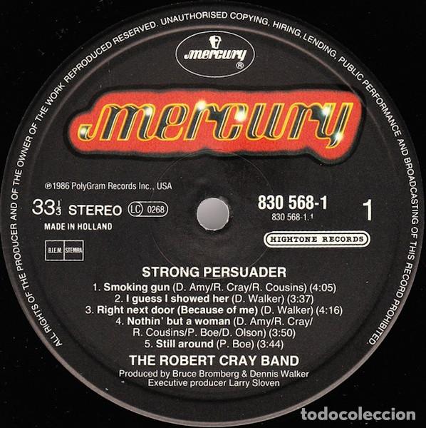 Discos de vinilo: Robert Cray, Strong Persuader - LP - Foto 3