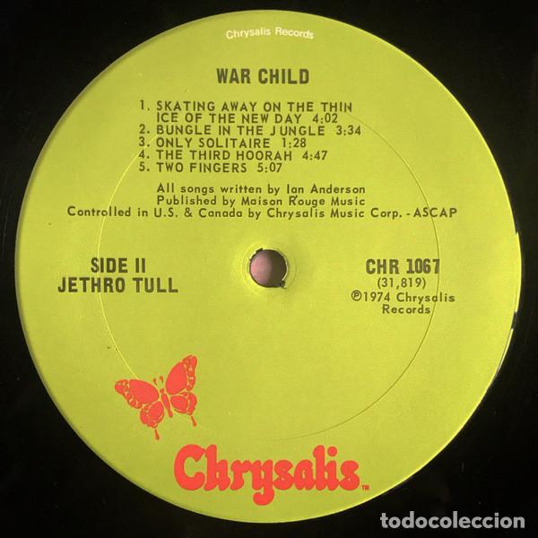 Discos de vinilo: Jethro Tull, War Child - LP - Foto 4