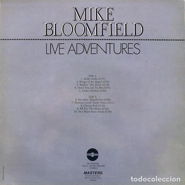 Discos de vinilo: Mike Bloomfield, Live Adventures - LP - Foto 2