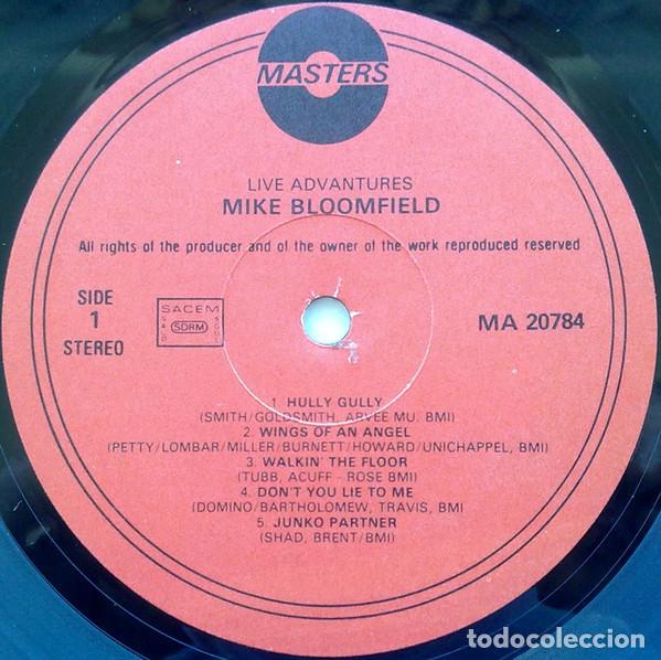Discos de vinilo: Mike Bloomfield, Live Adventures - LP - Foto 3