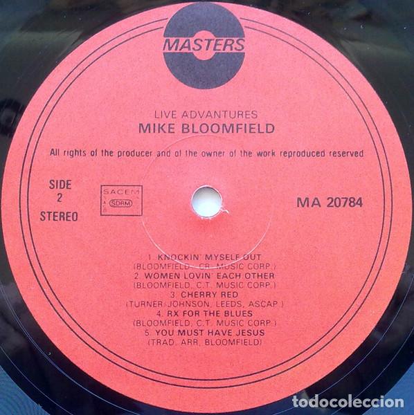 Discos de vinilo: Mike Bloomfield, Live Adventures - LP - Foto 4