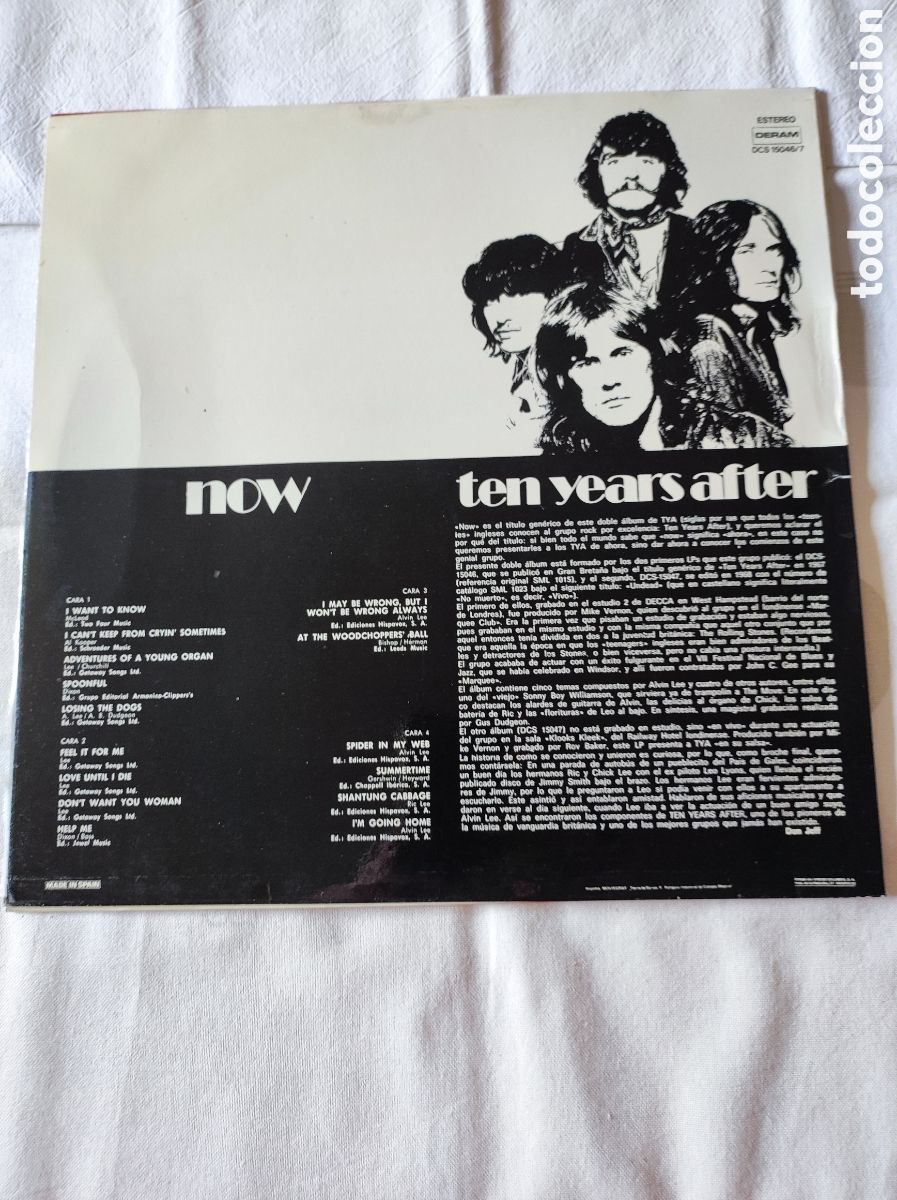 Discos de vinilo: TEN YEARS AFTER - NOW (2 LPS) - Foto 2