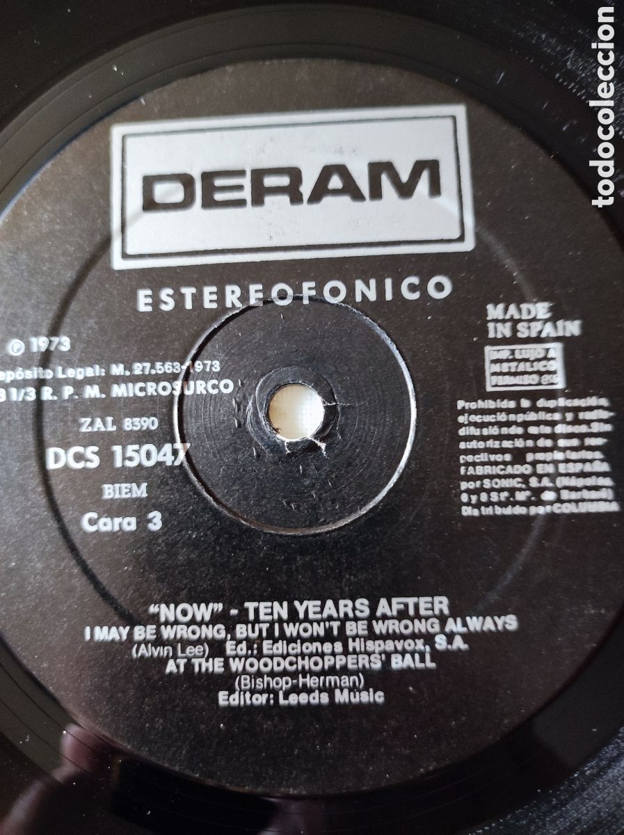 Discos de vinilo: TEN YEARS AFTER - NOW (2 LPS) - Foto 5