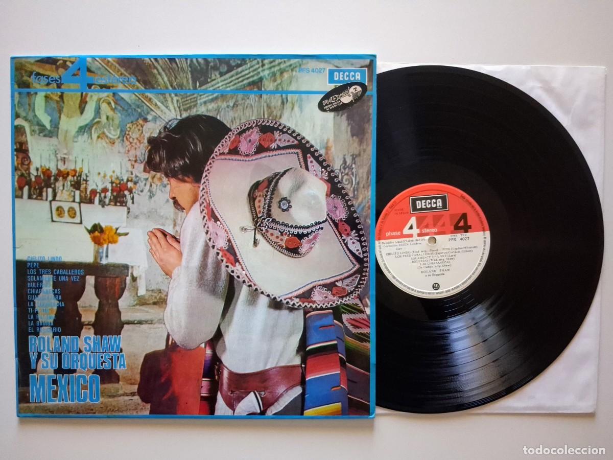 Discos de vinilo: Roland Shaw Y Su Orquesta &ndash; &iexcl;M&eacute;xico!