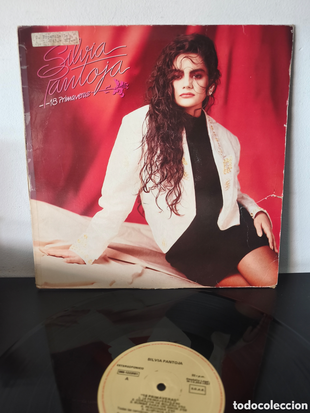 Discos de vinilo: Silvia Pantoja - 18 Primaveras - EMI-Odeon &ndash; 068-1222081 - Formato: Vinilo, LP, &Aacute;lbum - Espa&ntilde;a -