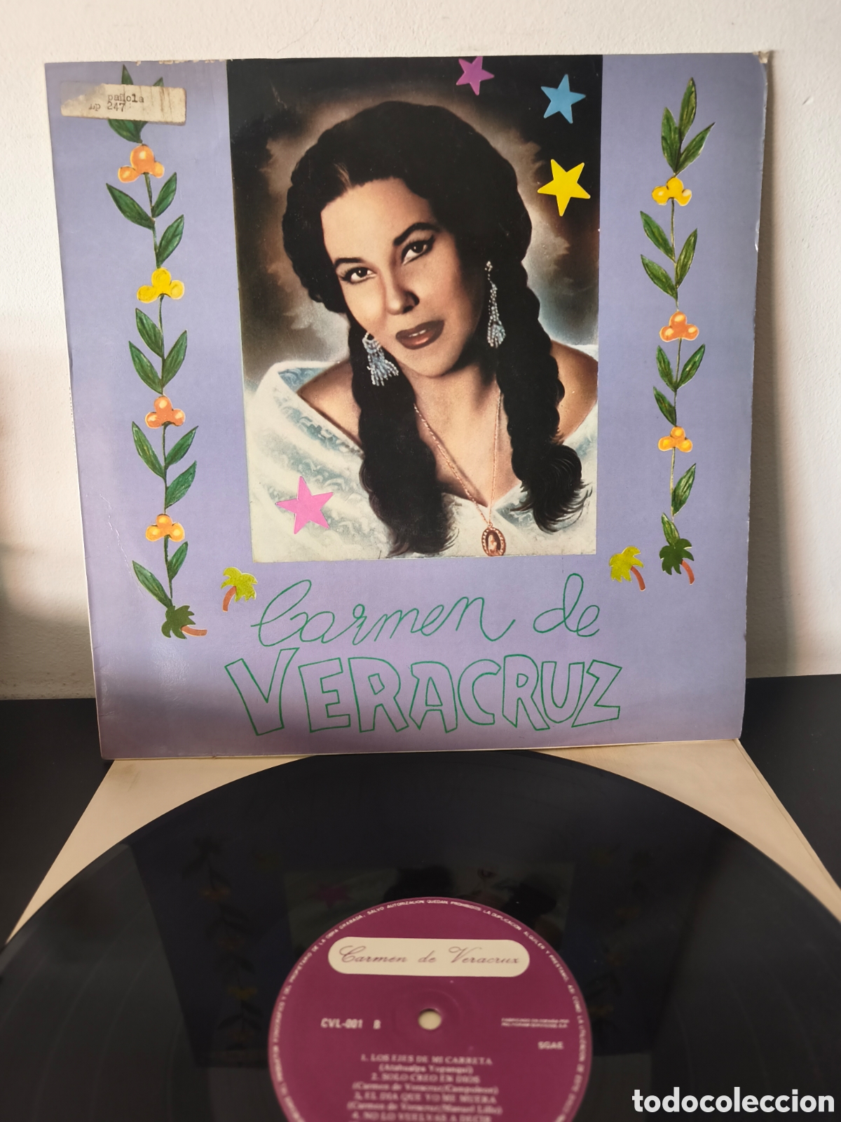 Discos de vinilo: Carmen de Veracruz - Carmen de Veracruz - CVL &ndash; CVL-001 - Formato: Vinilo, LP, &Aacute;lbum - Espa&ntilde;a