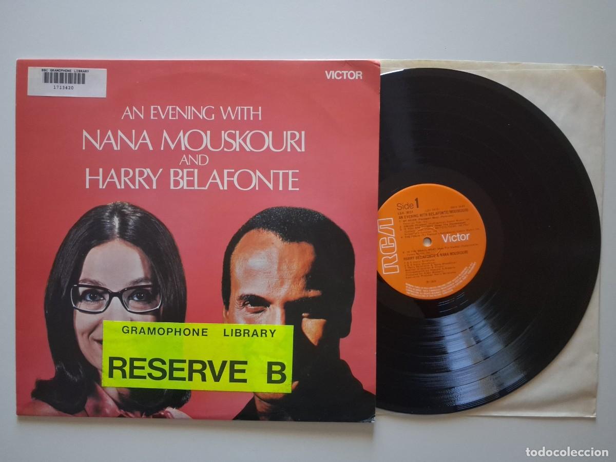 Dischi in vinile: Nana Mouskouri And Harry Belafonte &ndash; An Evening With Nana Mouskouri And Harry Belafonte