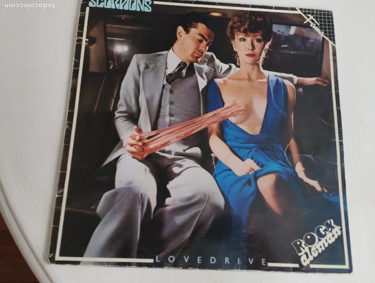 Discos de vinilo: Scorpions &ndash; Lovedrive, ed espa&ntilde;ola,1978, Hard Rock
