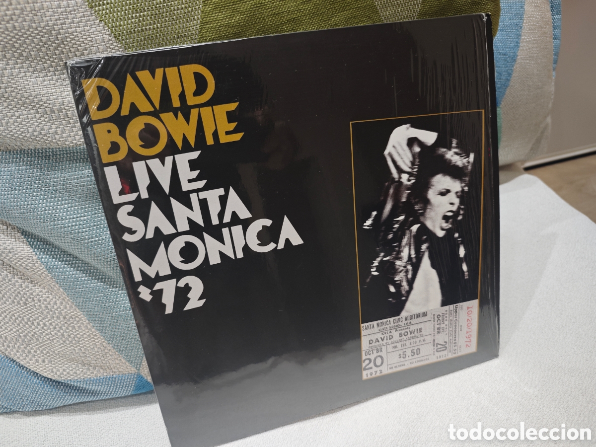 Discos de vinilo: David Bowie en Santa M&oacute;nica en 72' . Edici&oacute;n 2016 Doble vinilo