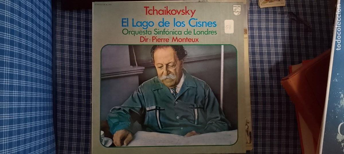 Discos de vinilo: Tchaikovsky. El Lago de los Cisnes. Pierre Monteux Orquesta Sinf&oacute;nica de Londres