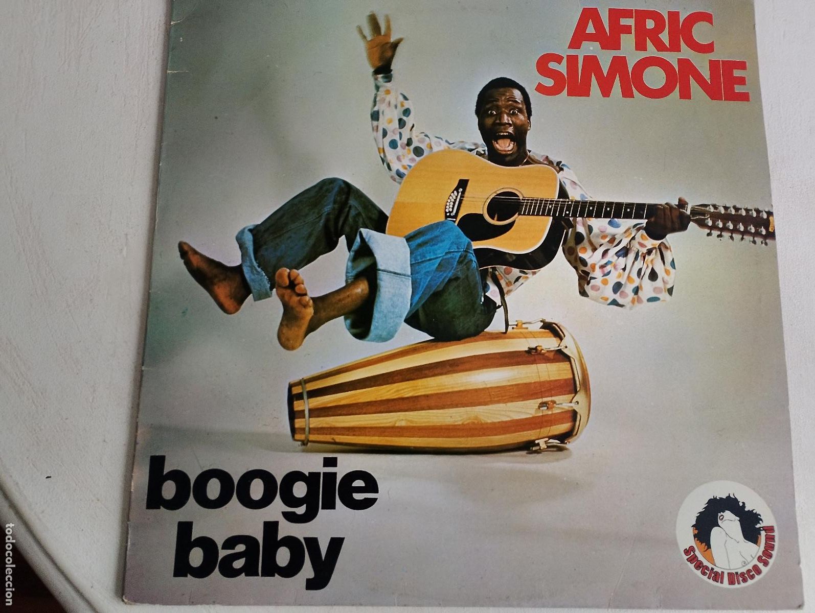 Discos de vinilo: Afric Simone boogie baby 1979 lp trova records ed espa&ntilde;ola