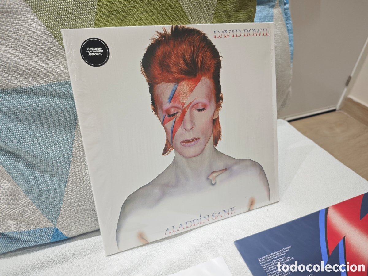 Discos de vinilo: David Bowie&nbsp;&lrm;&ndash;&nbsp;Aladdin Sane . Edici&oacute;n 2016 vinilo 180g