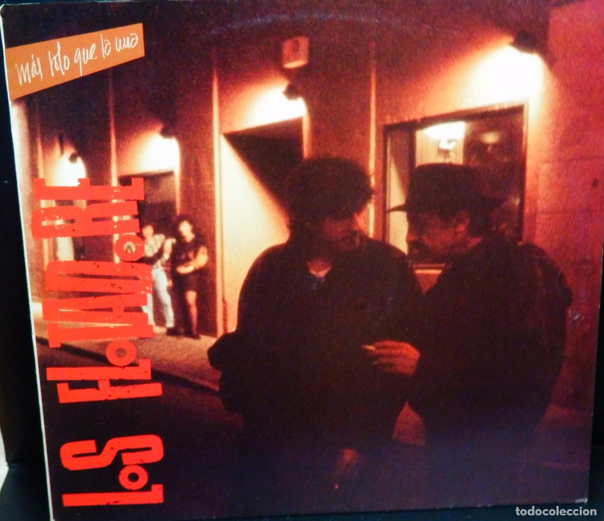 Discos de vinilo: Los Flotadores * LP Vinilo * M&aacute;s solo que la una * 1990 RTVE Musica * Encarte con letras