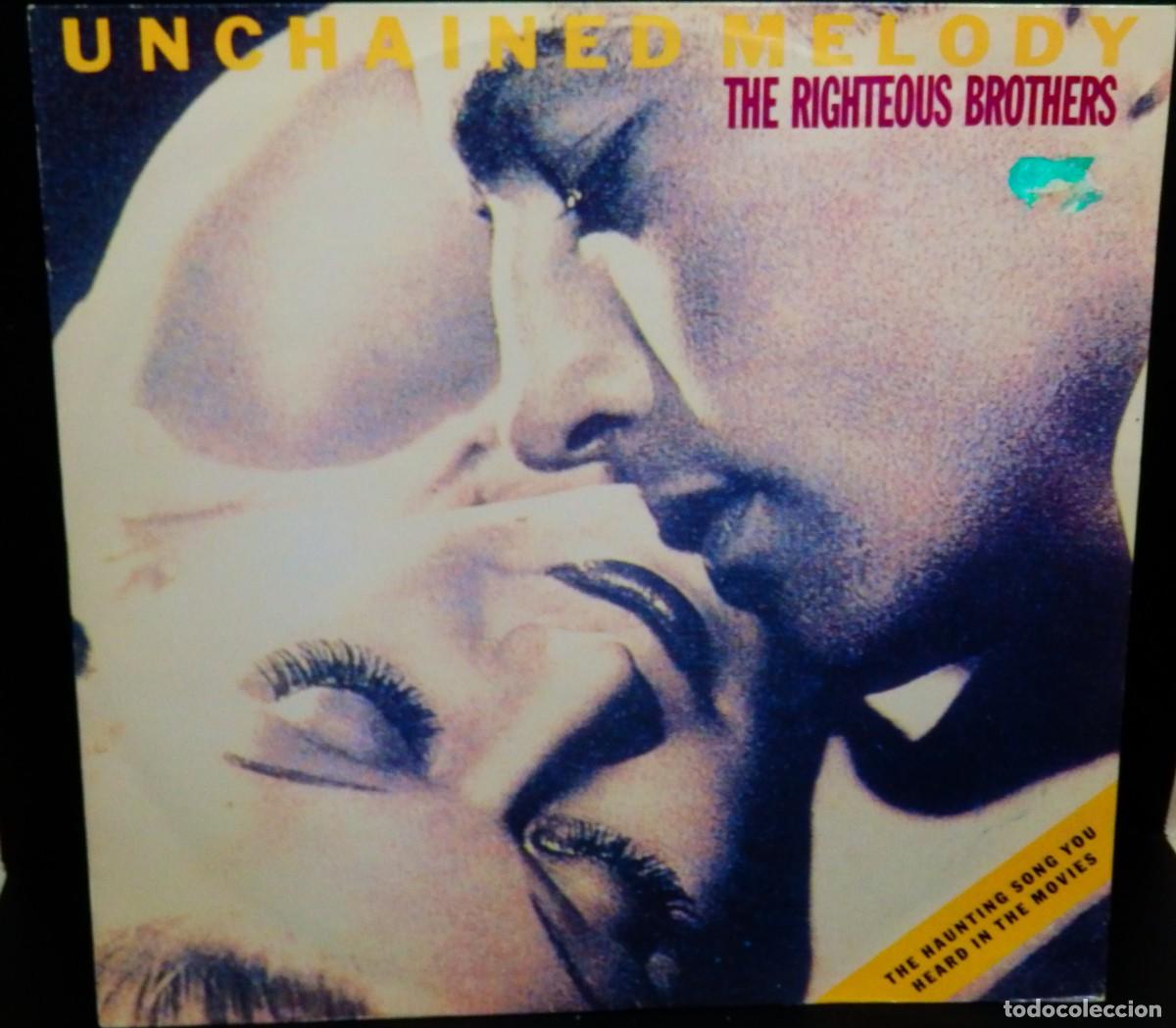 Discos de vinilo: The Righteous Brothers * Maxi Vinilo UK * Unchained Melody * Versi&oacute;n original de la pel&iacute;cula &rdquo;Ghost&rdquo;