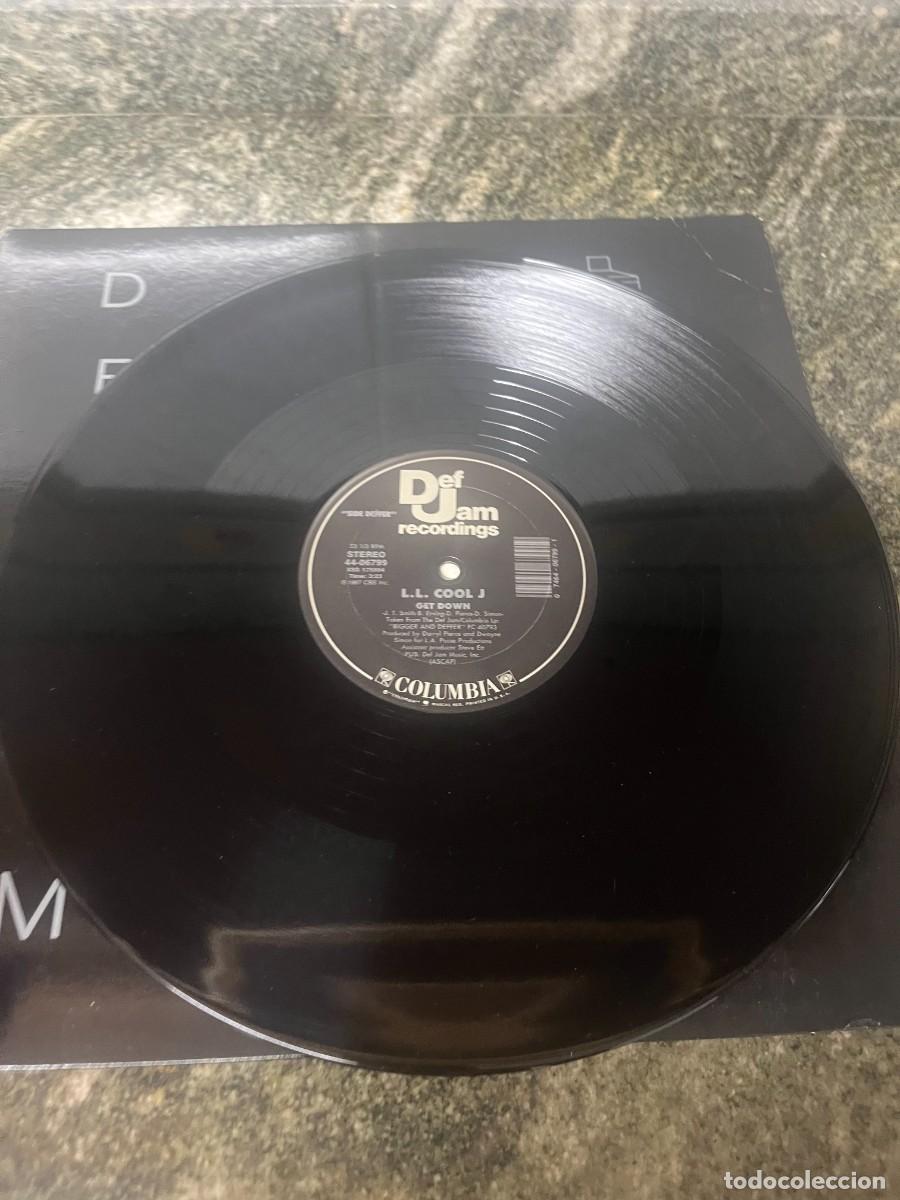Discos de vinilo: L.L. Cool J Im Bad / Get Down - Foto 2