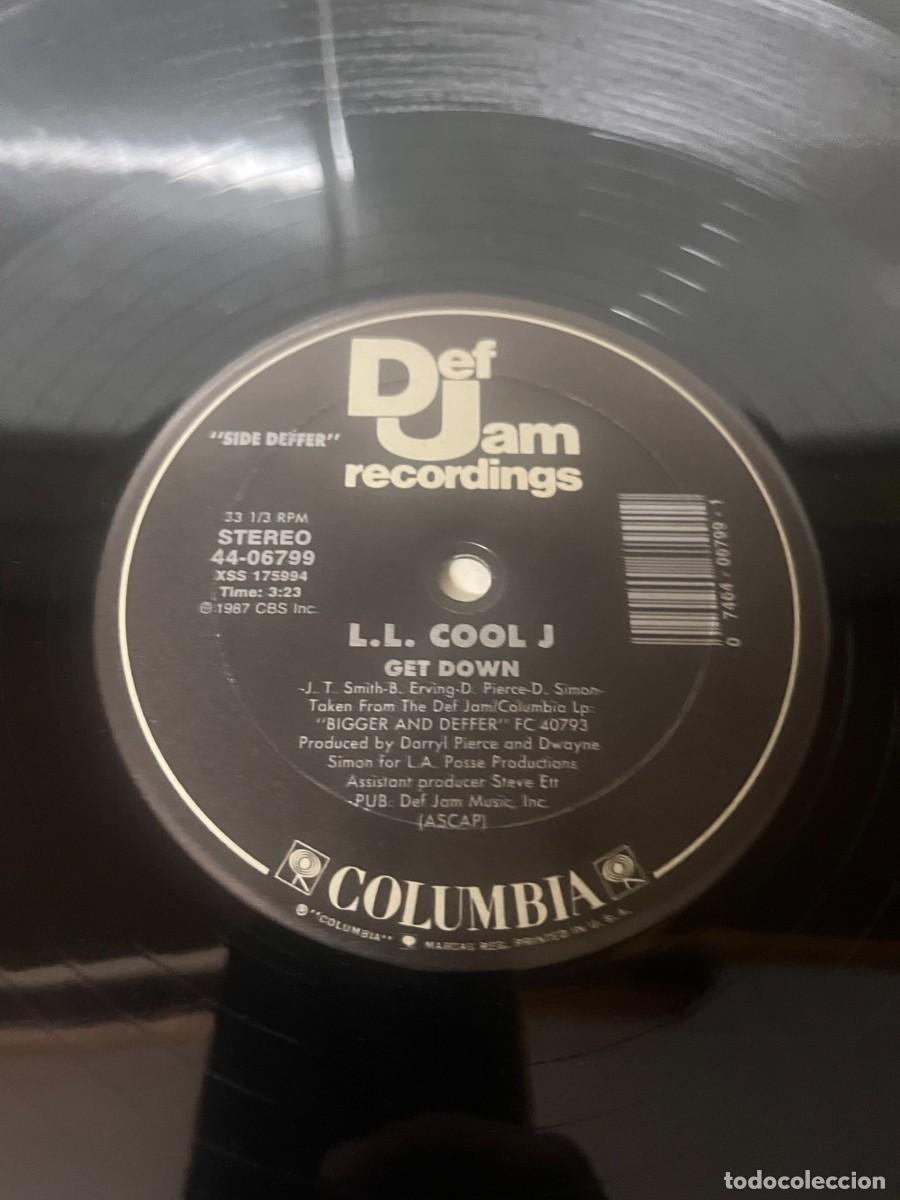 Discos de vinilo: L.L. Cool J Im Bad / Get Down - Foto 3