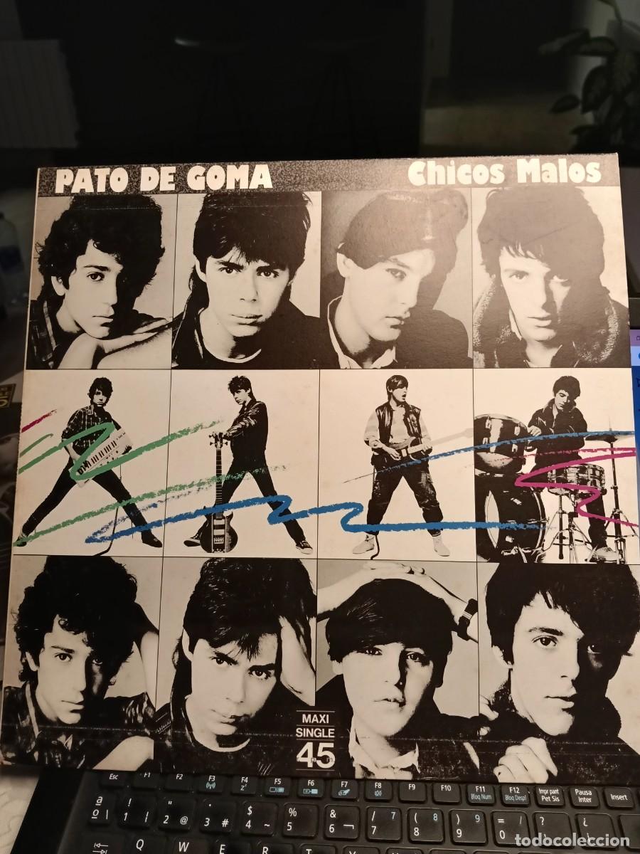 Discos de vinilo: RAR PROMO MAXI 12. PATO DE GOMA. CHICOS MALOS. 2 TRACKS