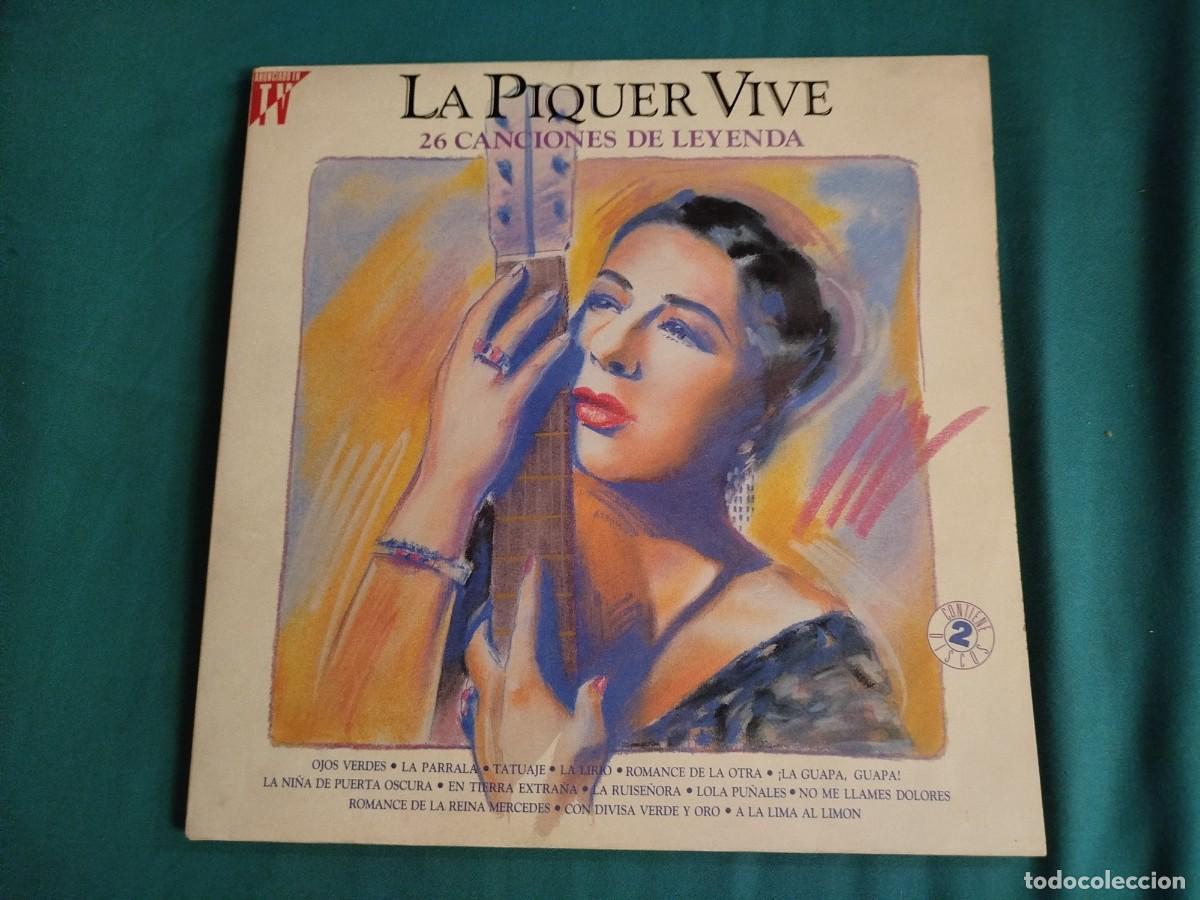 Discos de vinilo: Concha Piquer, doble LP