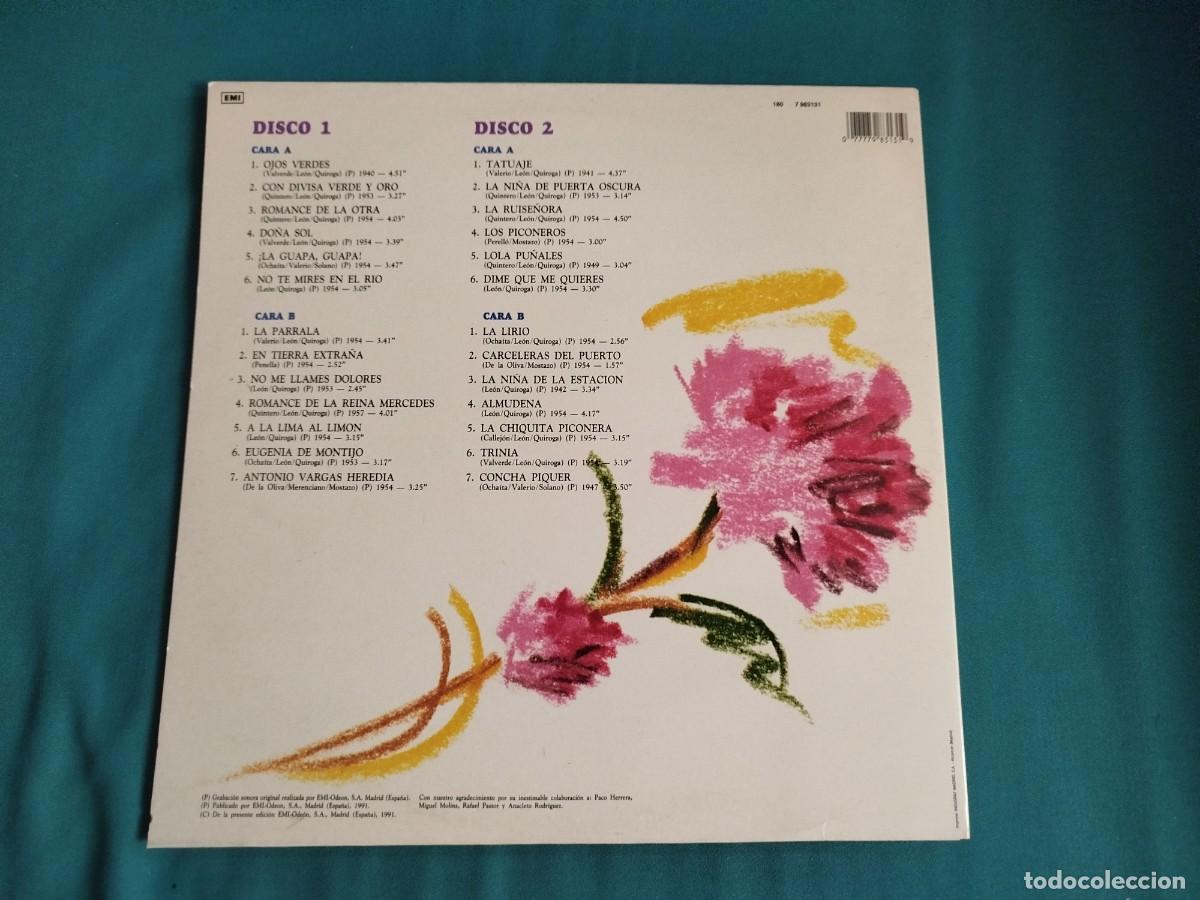 Discos de vinilo: Concha Piquer, doble LP - Foto 5
