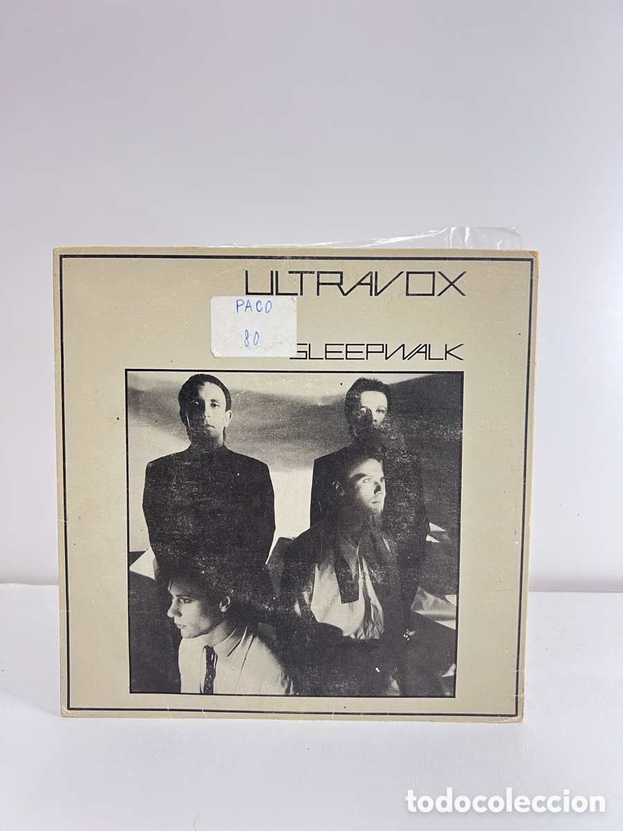 Discos de vinilo: ULTRAVOX (SN) SLEEPWALK A&Ntilde;O 1980 - EDICION PROMOCIONAL
