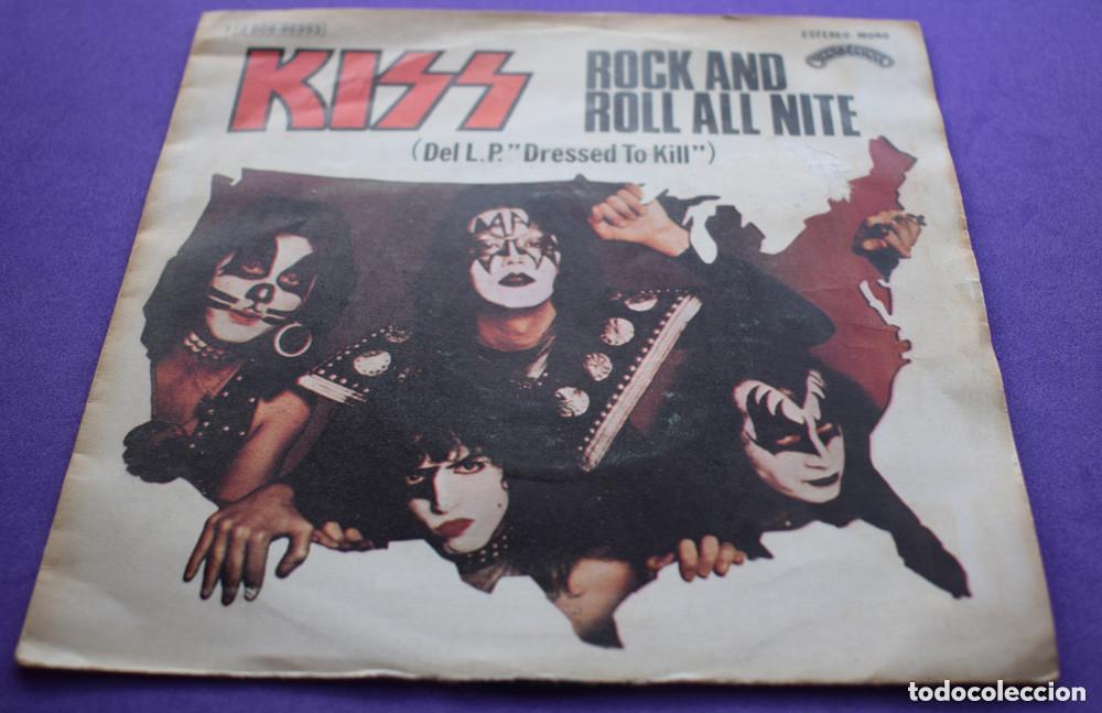 Discos de vinilo: KISS - ROCK AND ROLL ALL NITE - 1975