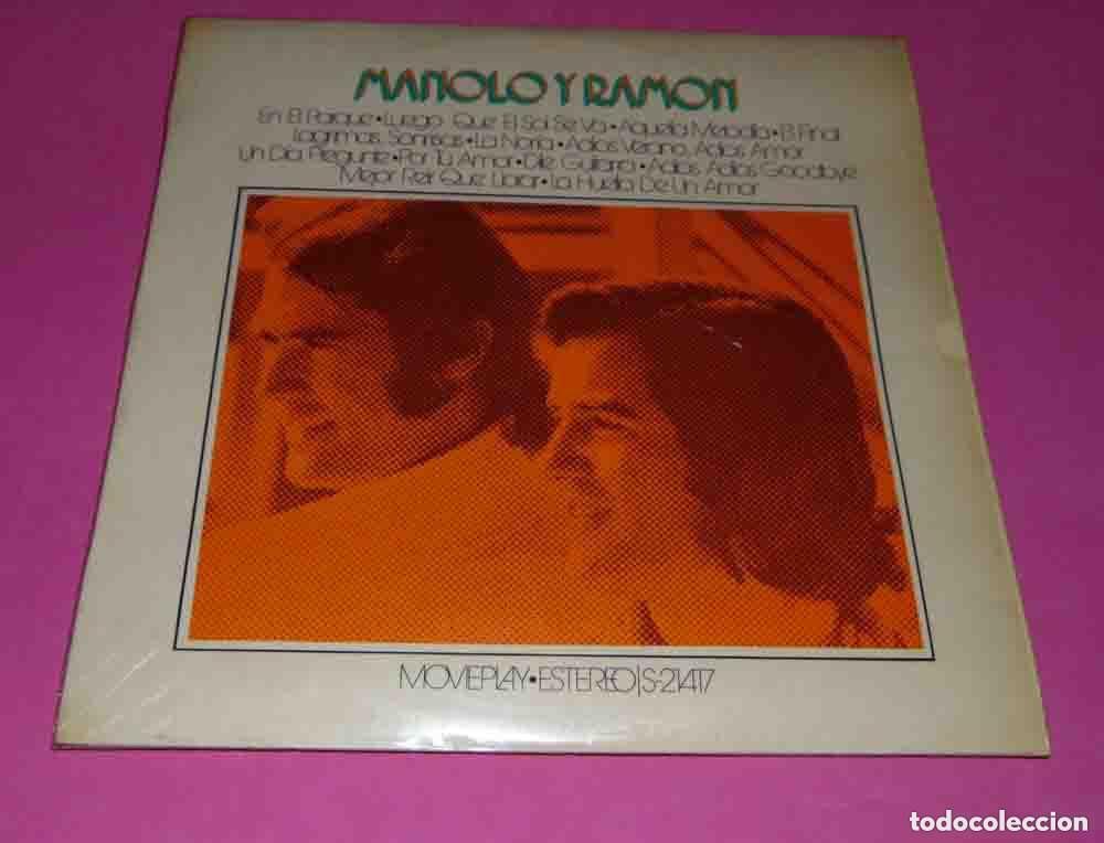 Discos de vinilo: MANOLO Y RAMON &lrm;&ndash; Manolo Y Ramon - LP MOVIEPLAY 1970