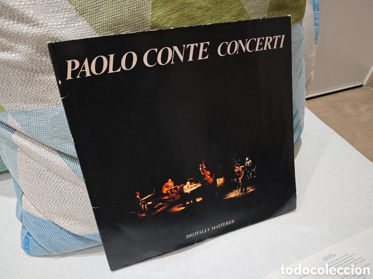 Discos de vinilo: Paolo Conte - Concerti Vinilo Doble 1985