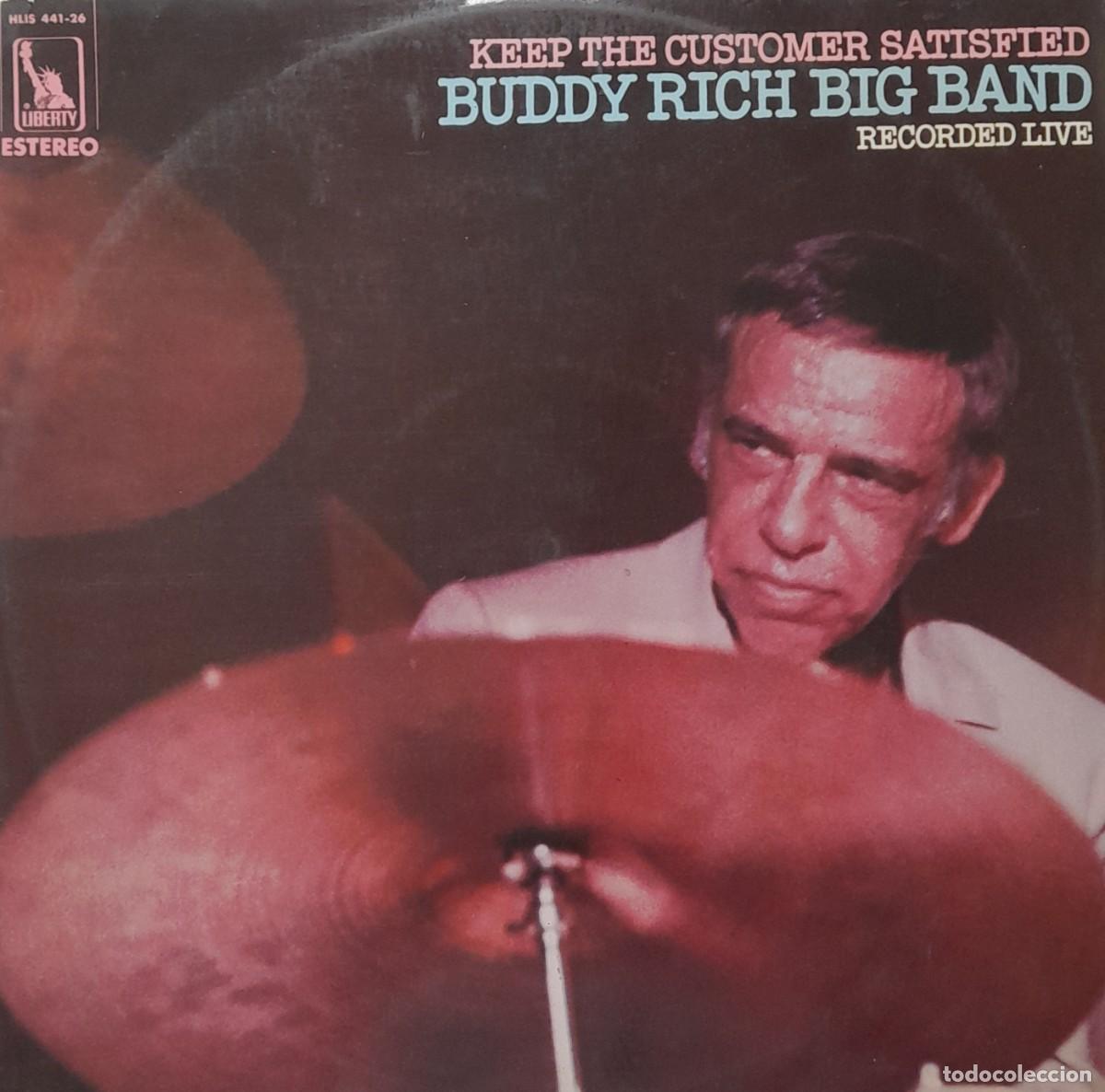 Discos de vinilo: Keep the customer satisfied. BUDDY RICH BIG BAND. LP Liberty 1970