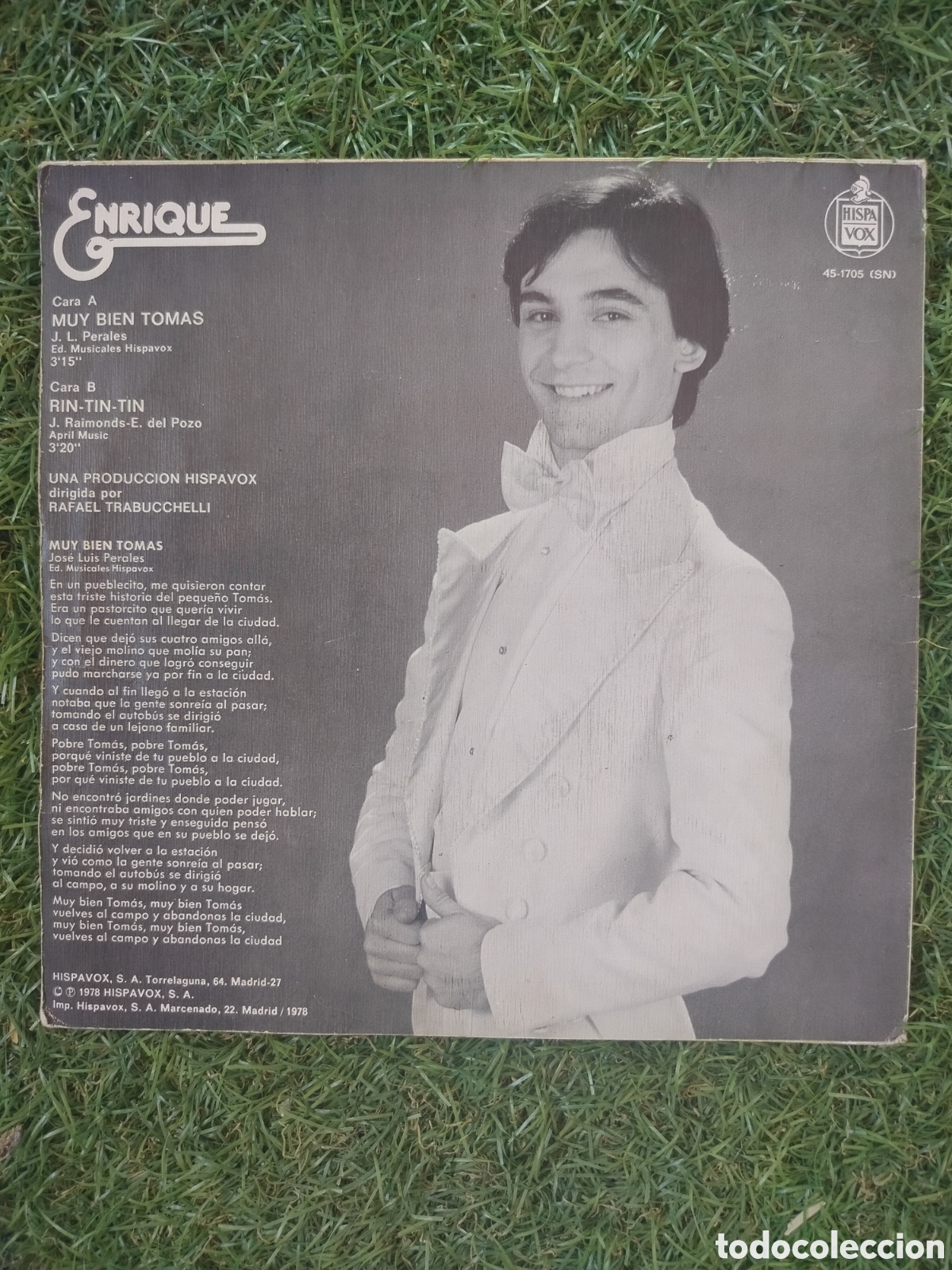 Discos de vinilo: Enrique del Pozo Single - Foto 2