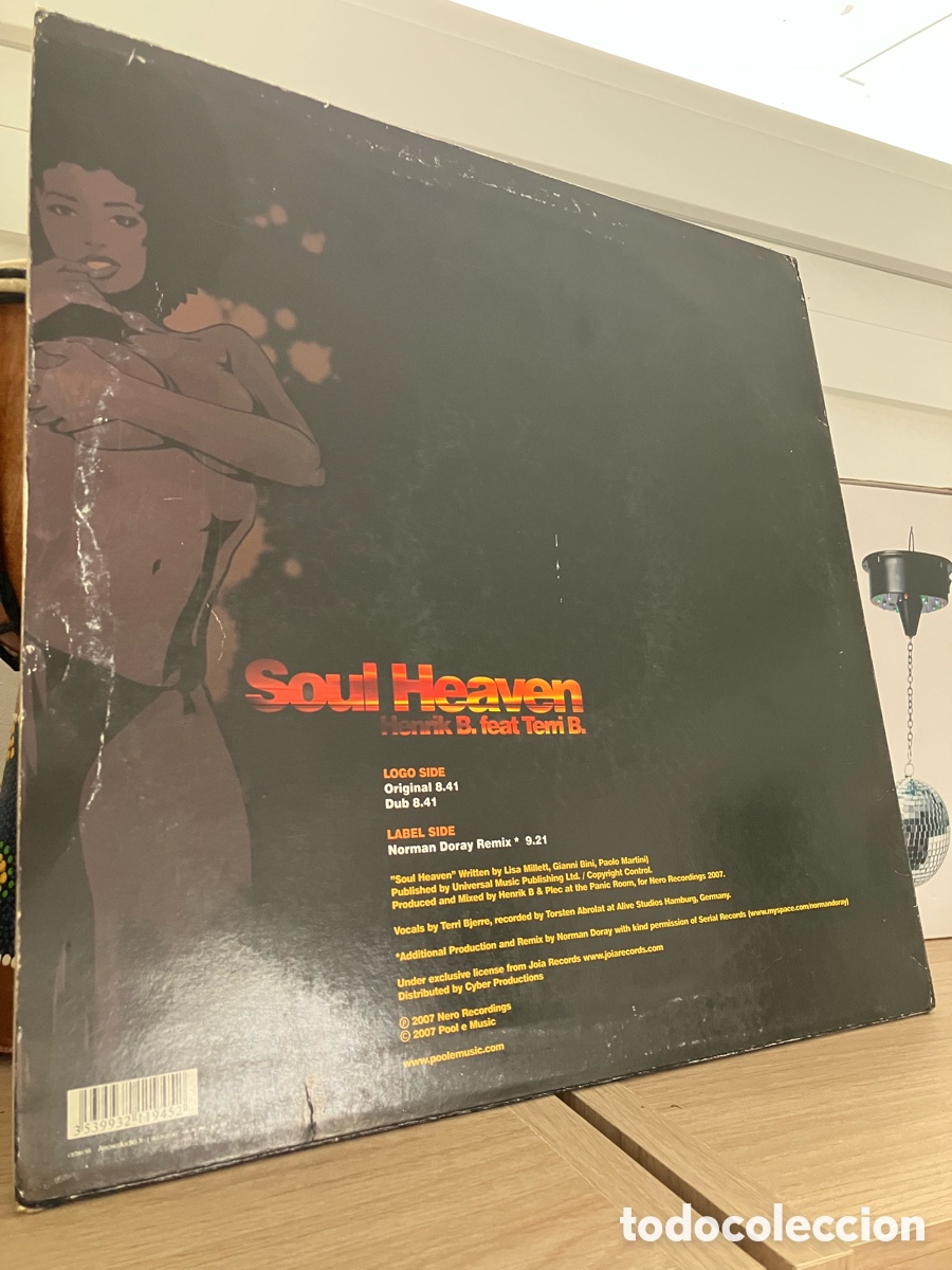 Discos de vinilo: Henrik B - Soul Heaven - Foto 4