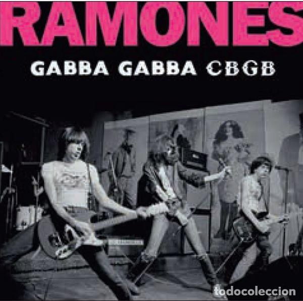 Discos de vinilo: Ramones &rdquo;Gabba Gabba CBGB&rdquo; LP vinilo blanco New York 1976 SBD edici&oacute;n numerada