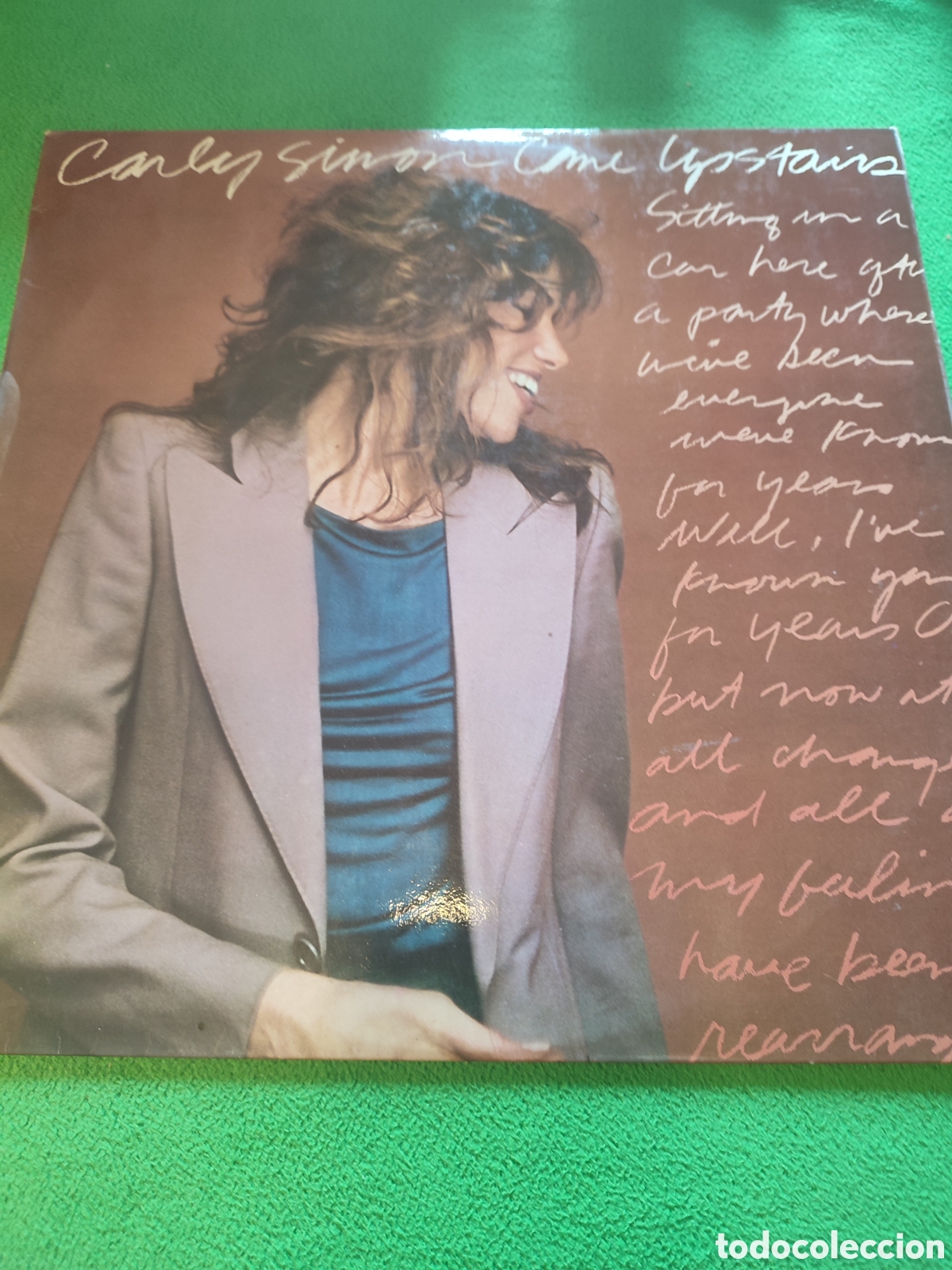 Discos de vinilo: Carly Simon - Come Upstairs 1980