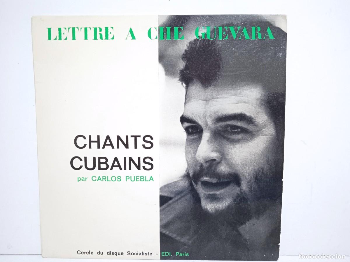 Discos de vinilo: Carlos Puebla - Lette A Che Guevara - Chants Cubains - Single - E.D.I - France