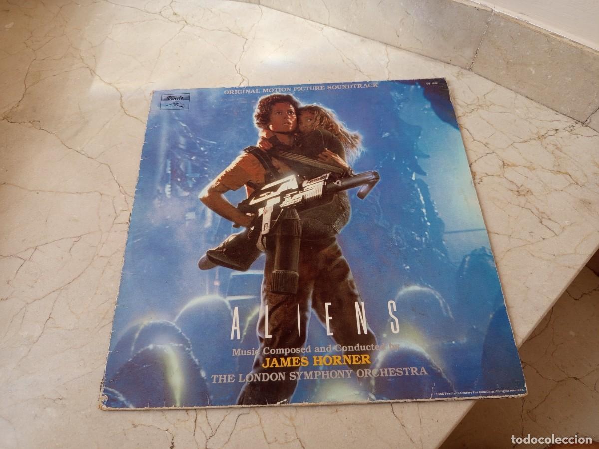Discos de vinilo: ALIENS, EL REGRESO- SPAIN LP 1986- BANDA SONORA- ALIEN- VINILO EN EXCELENTE ESTADO