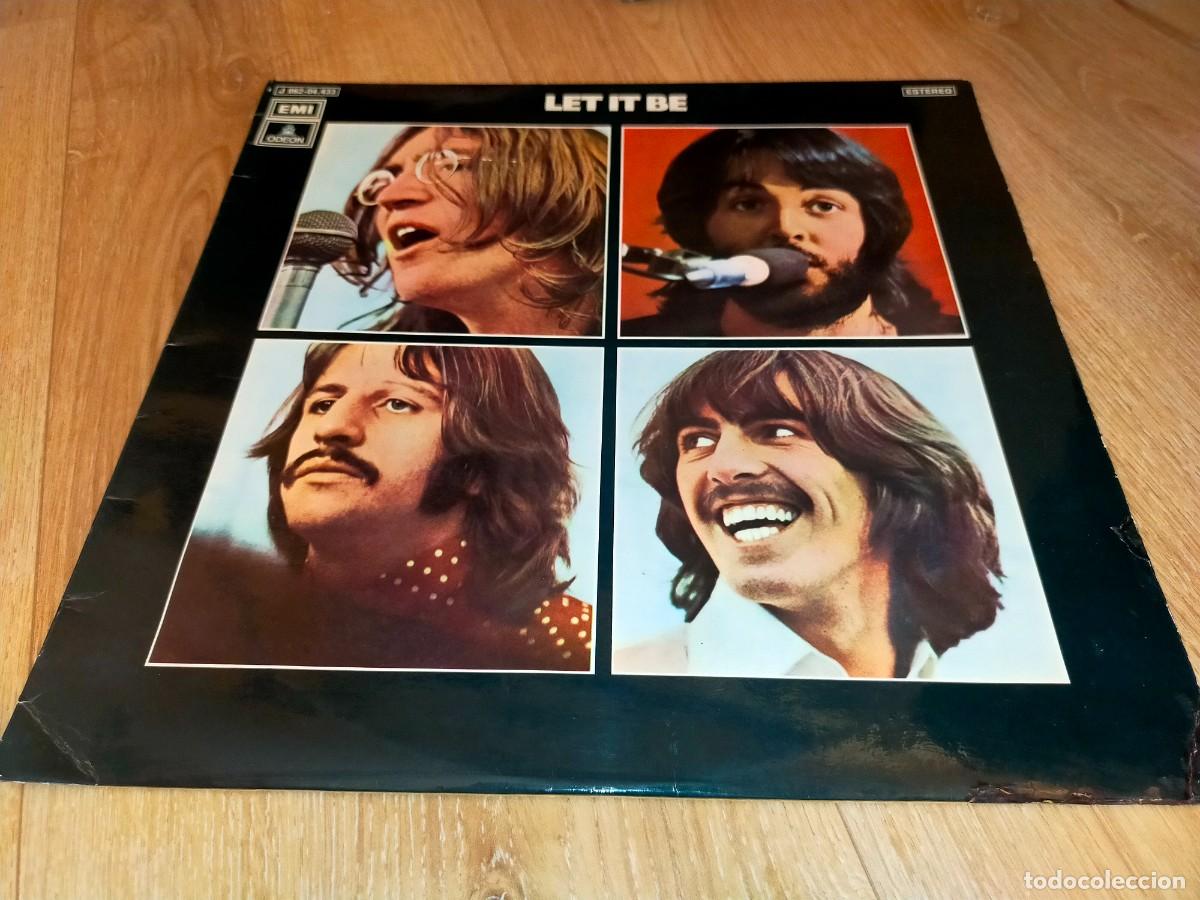 Discos de vinilo: THE BEATLES-LET IT BE-EDICI&Oacute;N ESPA&Ntilde;OLA