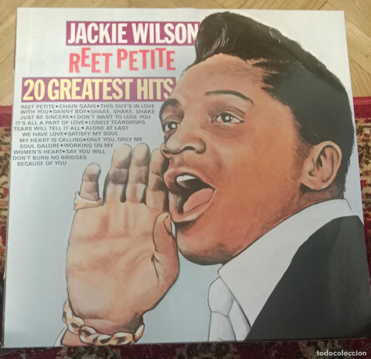 Discos de vinilo: Jackie Wilson &ndash; Reet Petite - 20 Greatest Hits Lp Europa 1991