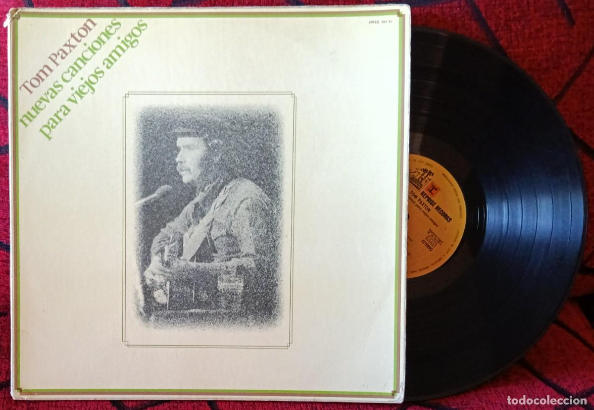 Discos de vinilo: TOM PAXTON ** Nuevas Canciones Para Viejos Amigos (New Songs For Old Friends) ** VINILO LP 1973