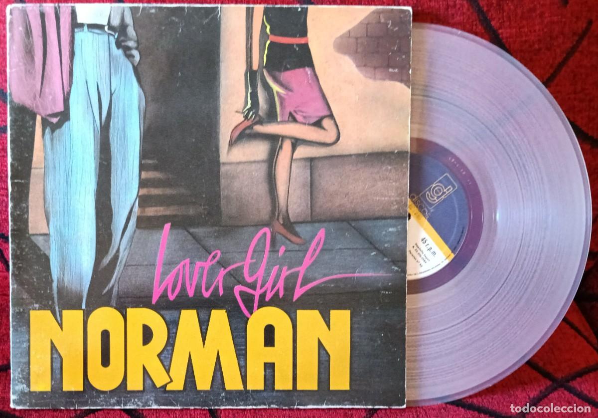 Discos de vinilo: NORMAN ** Lover Girl ** MAXI SINGLE VINILO 1986
